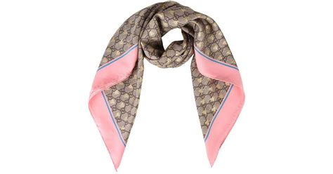 gucci pink bee scarf|gucci oversized scarf.